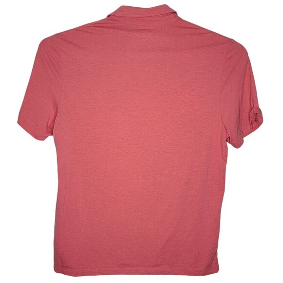 Vineyard Vines Edgartown Polo Men's Large Pink Lightweight‎ L Short Sleeve - Picture 2 of 4
